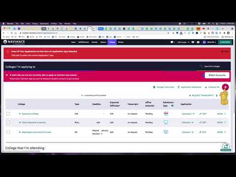 Naviance Transcript Request Work Around