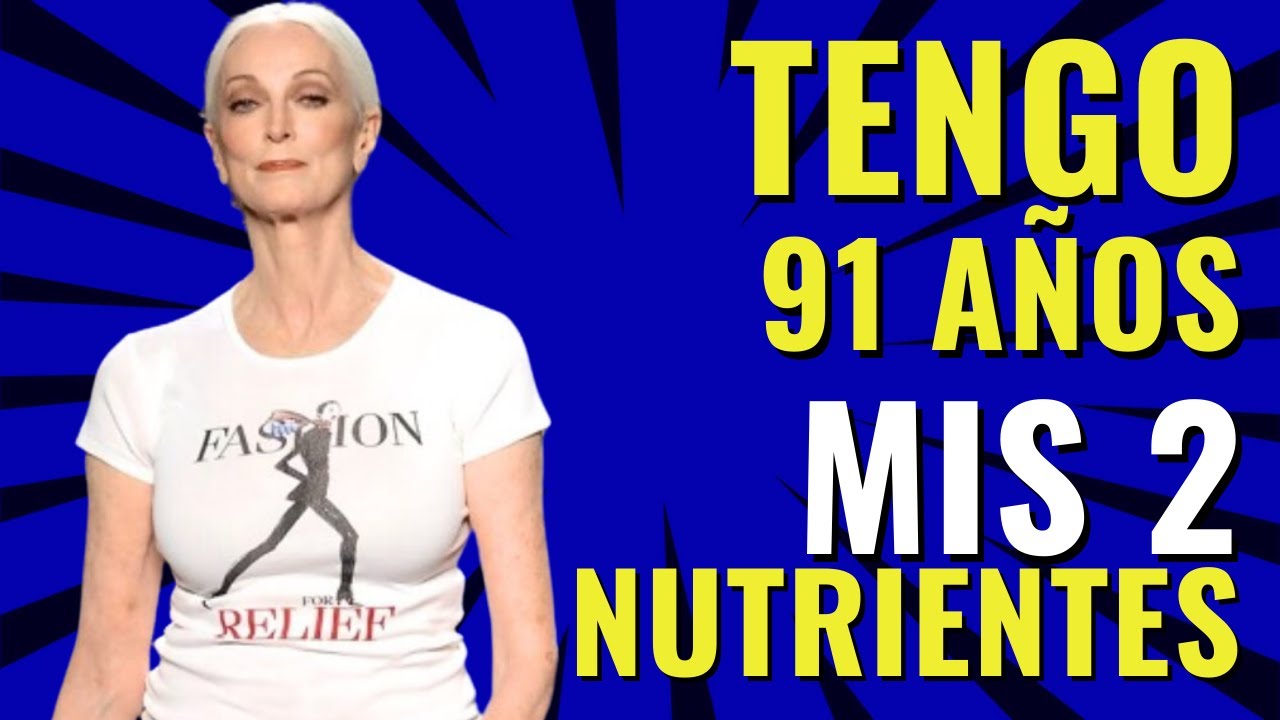 Carmen Dell'Orefice (91 AÑOS) Tomo 2 Nutrientes Para Belleza y Juventud