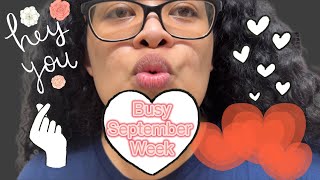 Busy September Week ❤️ | Curly Cami Channel