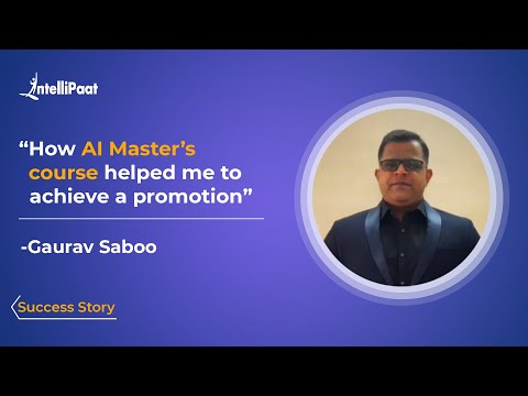 Got Job Promotion After Completing Artificial Intelligence Course - Intellipaat Review | Gaurav