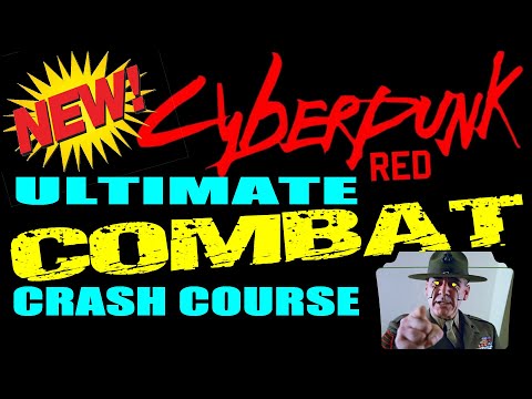 CYBERPUNK RED Ultimate Combat Crash Course Tutorial (TIMESTAMPS)