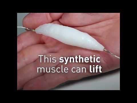 3D-Printable Synthetic Soft Muscle