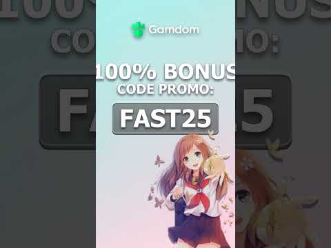 GAMDOM code promo 2025 - ''FAST25'' jusqu'à double dépôt (code bonus GAMDOM)