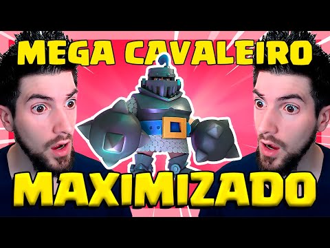 MAXIMIZEI O MEGACAVALEIRO NO PUSH NO CLASH ROYALE!