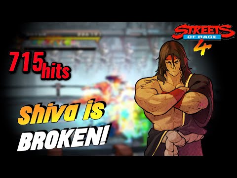 Streets of Rage 4 - Mr. X Nightmare DLC - Shiva Build Guide for SURVIVAL MODE [Best Perks and Moves]
