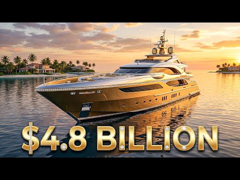 Dentro la storia suprema da 4,8 MILIARDI DI DOLLARI: lo yacht più costoso del mondo!