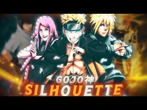 Silhouette / 100K GOJO Open Collab - Naruto [Edit/AMV] [CapCut My Part]