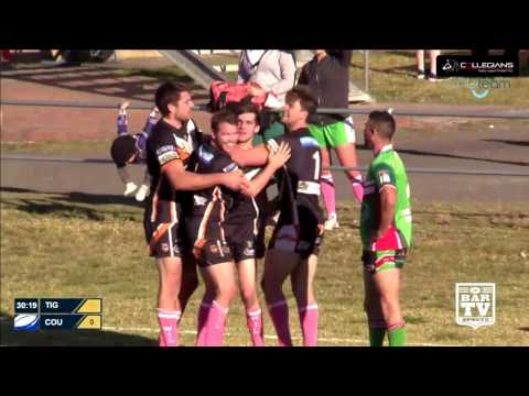 2017 IDRL Round 12 1st Grade Highlights - Helensburgh Tigers Vs Corrimal Cougars