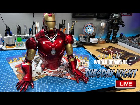 Build the Mark III Iron Man Armour LIVE - Stages 95-96
