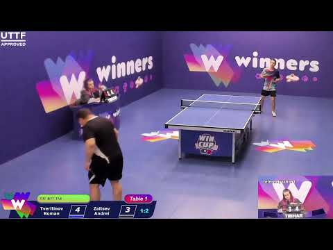 WINners CUP table 1  21.11    Tveritinov Roman - Zaitsev Andrei    13:00