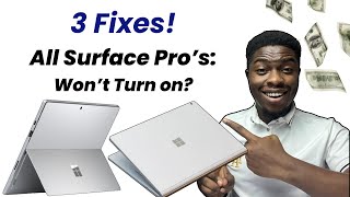 All Surface Pros: Wont Turn On Or Wake Up, Black Screen? 3 Fixes