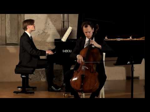 Thomas-Michael Auner & Maximilian Flieder: Brahms e-moll Sonate Op. 38 1. Satz Allegro non troppo