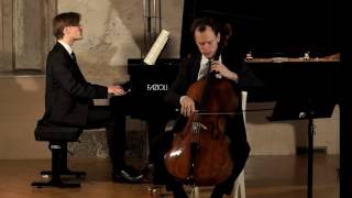 Thomas-Michael Auner & Maximilian Flieder: Brahms e-moll Sonate Op. 38 1. Satz Allegro non troppo