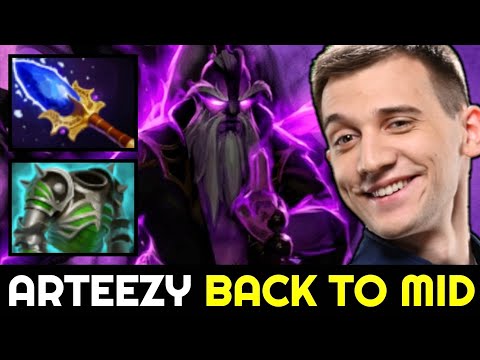 ARTEEZY back to MID with Scepter Build Void Spirit 7.28 Dota 2