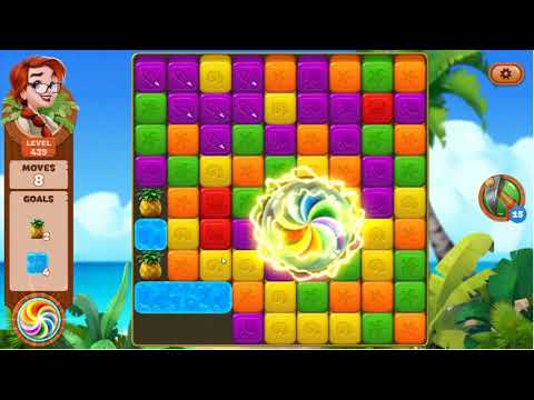 Lost Island Blast Adventure Level 439 - No Boosters