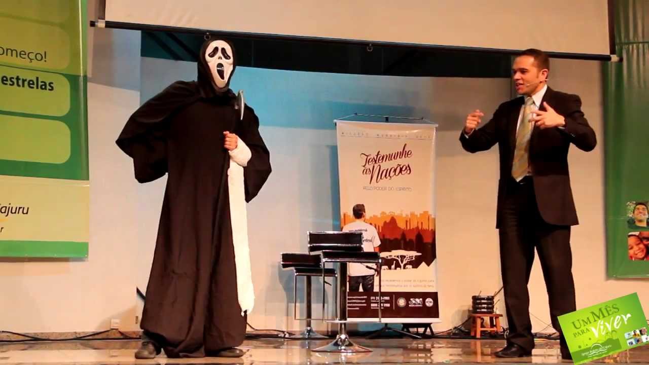 Peça "A morte" - partes 1 e 2 - Campanha: "Um mês para viver" 2013