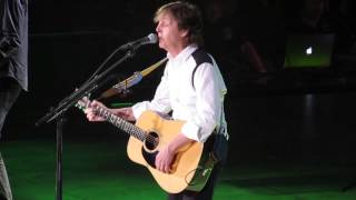 Paul McCartney - On My Way To Work - live debut - Albany, NY - 5 July 2014