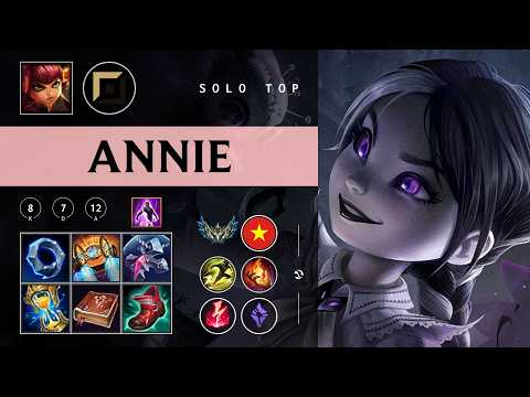 Annie Top vs Akali - VN Challenger Patch 26.03