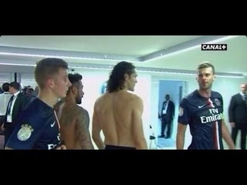 (SHOCKING) Brandao Fight with Thiago Motta in the Tunnel Psg vs Bastia 2-0 WOW!