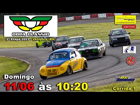 COPA CLASSIC | Corrida 1 | 2ª Etapa 2023 - Velopark (RS) | Ao Vivo