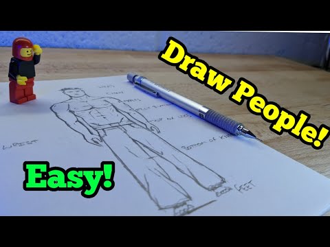 How To Draw People - Part 1 The Proportions
