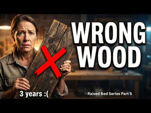 Raised Beds: Wood Choices for Durability (Budget to 20+ Years)
