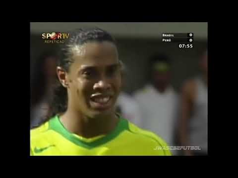 2005.03.27 Brasil 1 - Perú 0 (Partido Completo 60fps - Clasificatorias Alemania 2006)