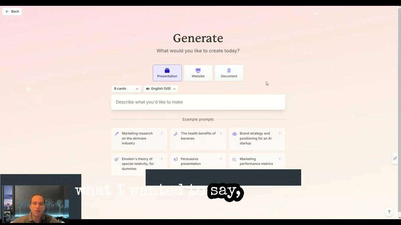 Effortless Presentations: How Gamma AI Streamlines Content Creation | Tutorial