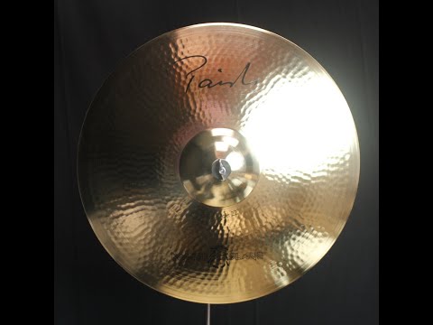 Paiste 22" Signature Reflector "Powerslave" Bell Ride - 3539g (video demo) image 2