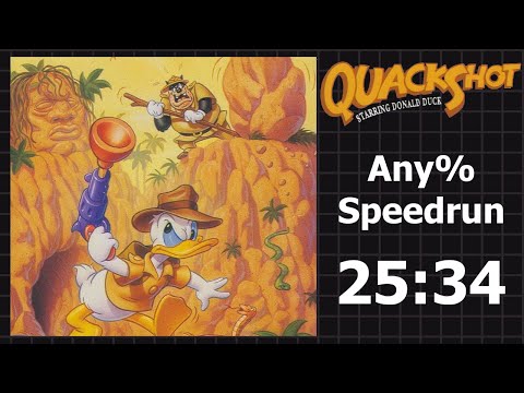 Quackshot Speedrun - 25:34