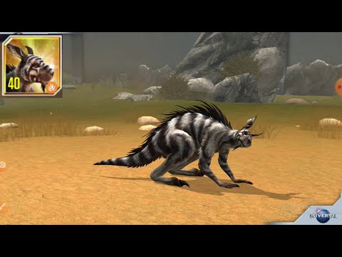 PROCOPTODON MAX LEVEL 40 + T-REX-MAS DAY 7 - Jurassic World The Game