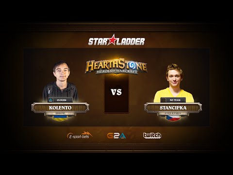 [RU] Kolento vs Stancifka | SLTV Hearthstone Kick-Off Season