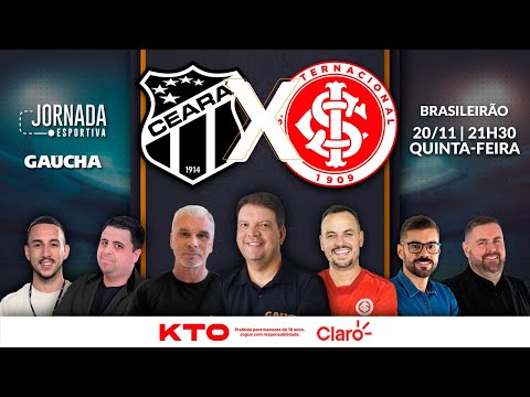 CEARÁ 1 X 2 INTER | BRASILEIRÃO | JORNADA DIGITAL | 20/11/2025