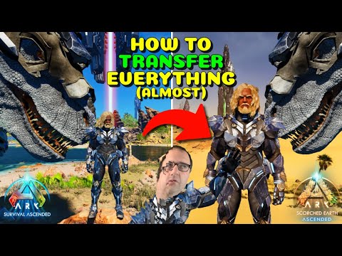 How to TRANSFER everything (almost) | Ark Survival Ascended