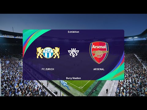 FC Zürich vs Arsenal (08/09/2022) UEFA Europa League PES 2021
