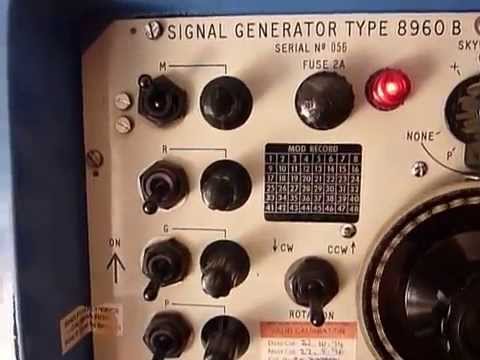 Decca Navigator Signal Generator Type 8960 B - Test Gear