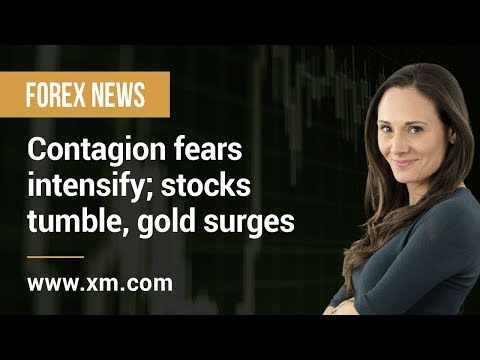 Forex News: 24/02/2020 - Contagion fears intensify; stocks tumble, gold surges