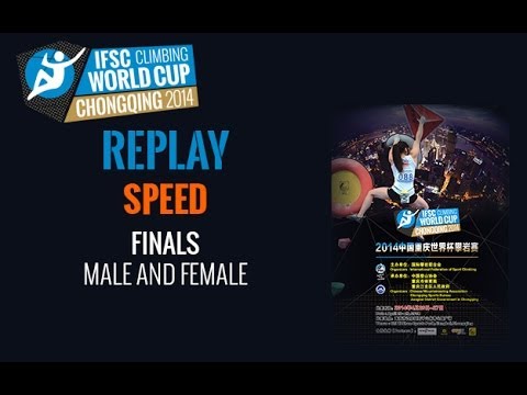 IFSC Climbing World Cup Chongqing 2014 - Speed - Finals
