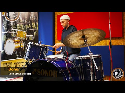 MW-Vintage.pl - Sonor Designer Light Maple 24", 12", 16" 4K