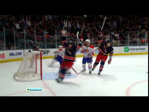 Goal Brian Boyle (Canadiens & Rangers) NHL March 18, 2011