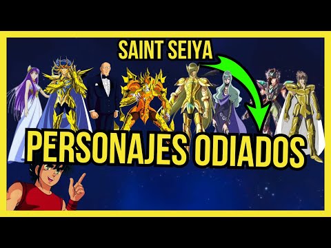 Top 8 Personajes mas Odiados del Anime de Saint Seiya y los Spin offs