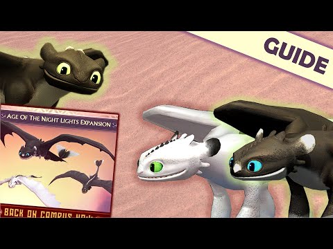 How to Get Adult Night Lights? - Dart, Pouncer & Ruffrunner - School of Dragons