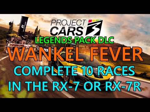Project Cars 3, Legends Pack DLC: Wankel Fever Trophy Guide