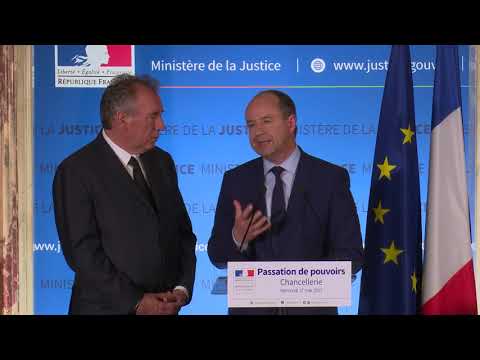 Cérémonie de passation de pouvoirs : Discours de Jean-Jacques Urvoas