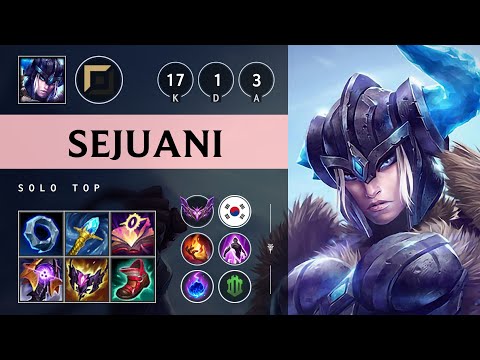 Sejuani Top vs Shen - KR Master Patch 25.14