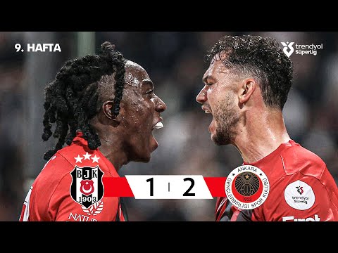 Beşiktaş (1-2) Gençlerbirliği - Highlights/Özet | Trendyol Süper Lig - 2025/26