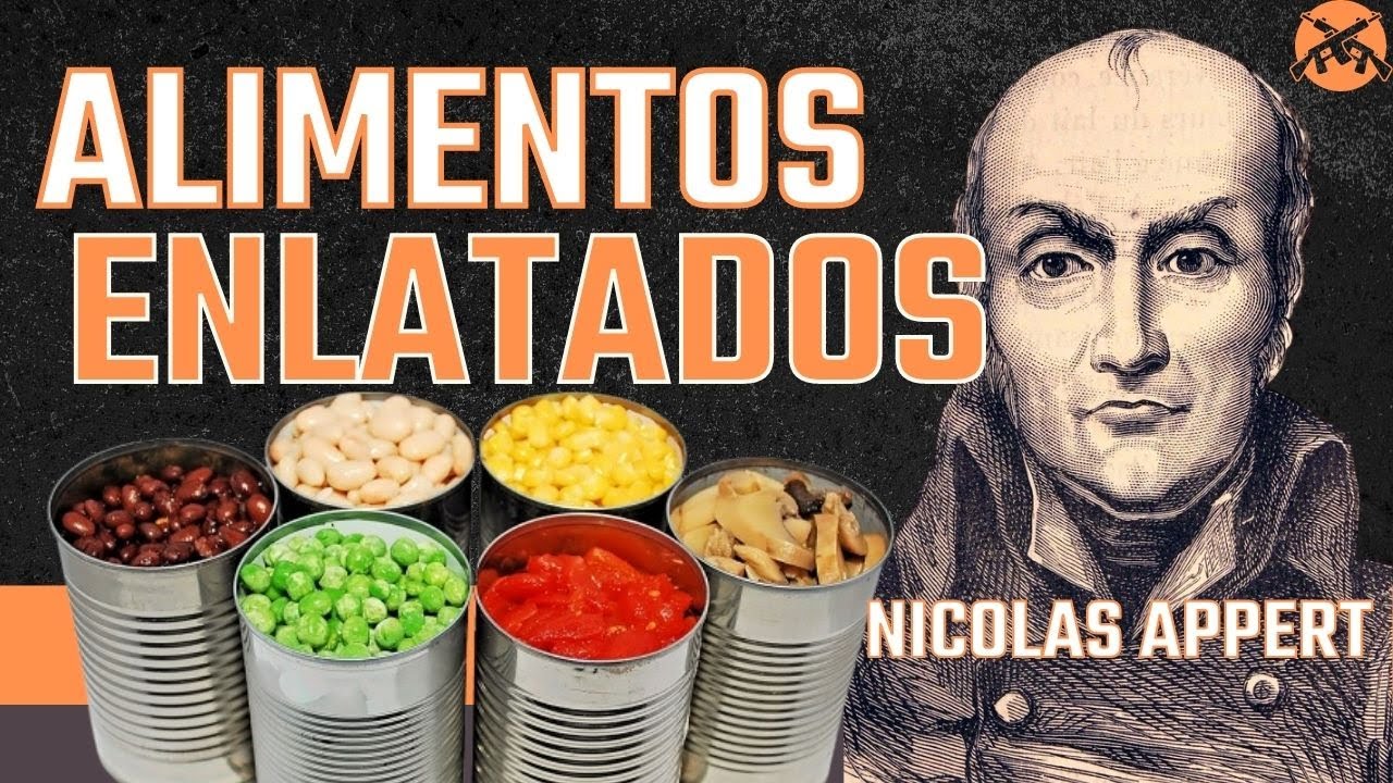 Conservação de Alimentos Enlatados e em conserva - O que é Apertização? Nicolas Appert