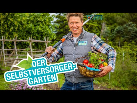 Wie man den perfekten Selbstversorger Garten anlegt
