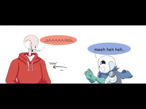 [Underswap comic dub] Who's more tickelish?