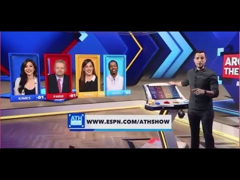 Ok With Thomas' Joe Horn TD Celebration | AROUND THE HORN 11.5.18